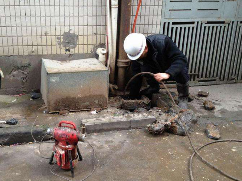 掇刀疏通下水道-洗菜池疏通